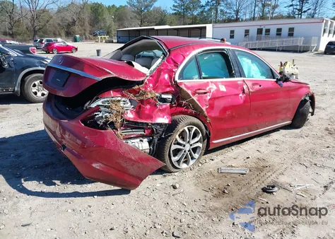 2016 Mercedes-Benz C 300 from USA, damaged, VIN 55SWF4JB1GU112140